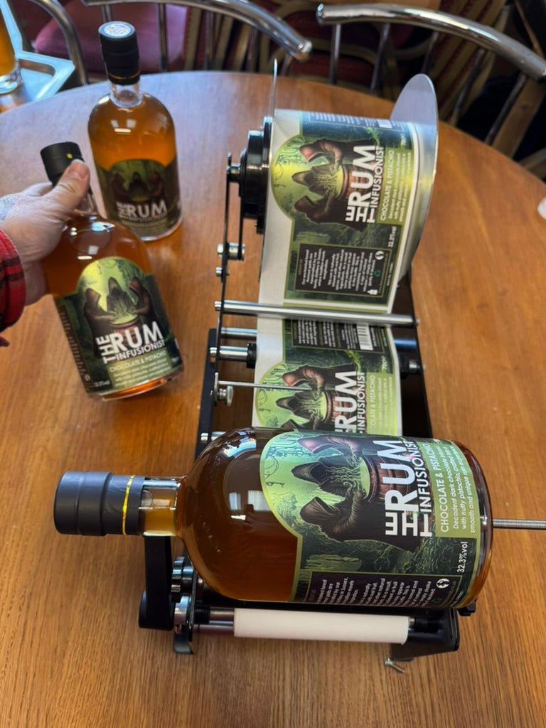 Chocolate & Pistachio Infused Rum – 32.3% ABV | The Rum Infusionist