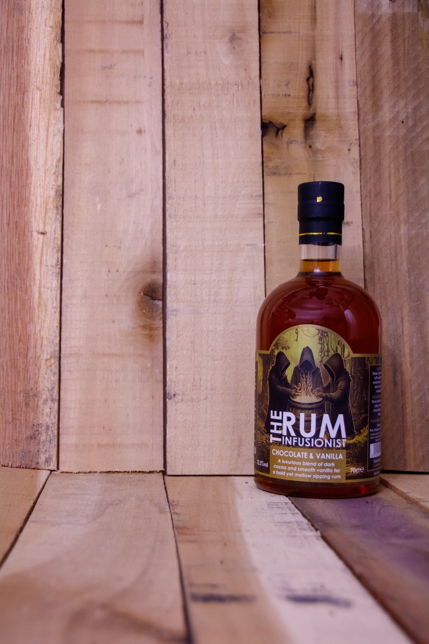 Chocolate & Vanilla Infused Rum – 32.5% ABV | The Rum Infusionist