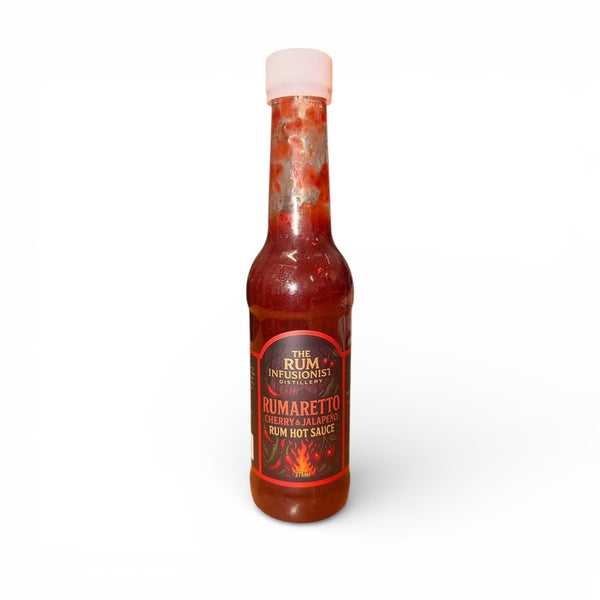 Rumaretto Cherry & Jalapeño Rum Hot Sauce 🍒🌶️