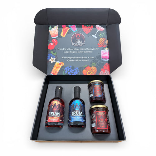 Build Your Own Gift Set - (2× 200ml Rums + 2× 200ml Jams)