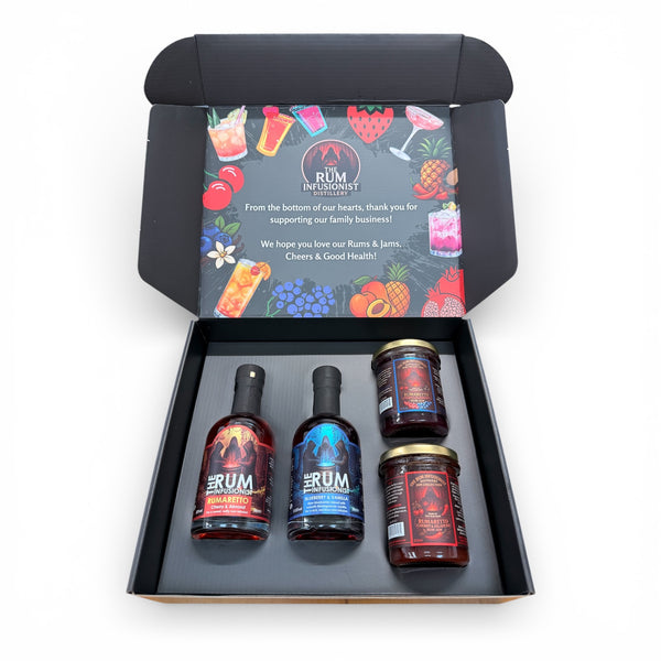 Build Your Own Gift Set - (2× 200ml Rums + 2× 200ml Jams)