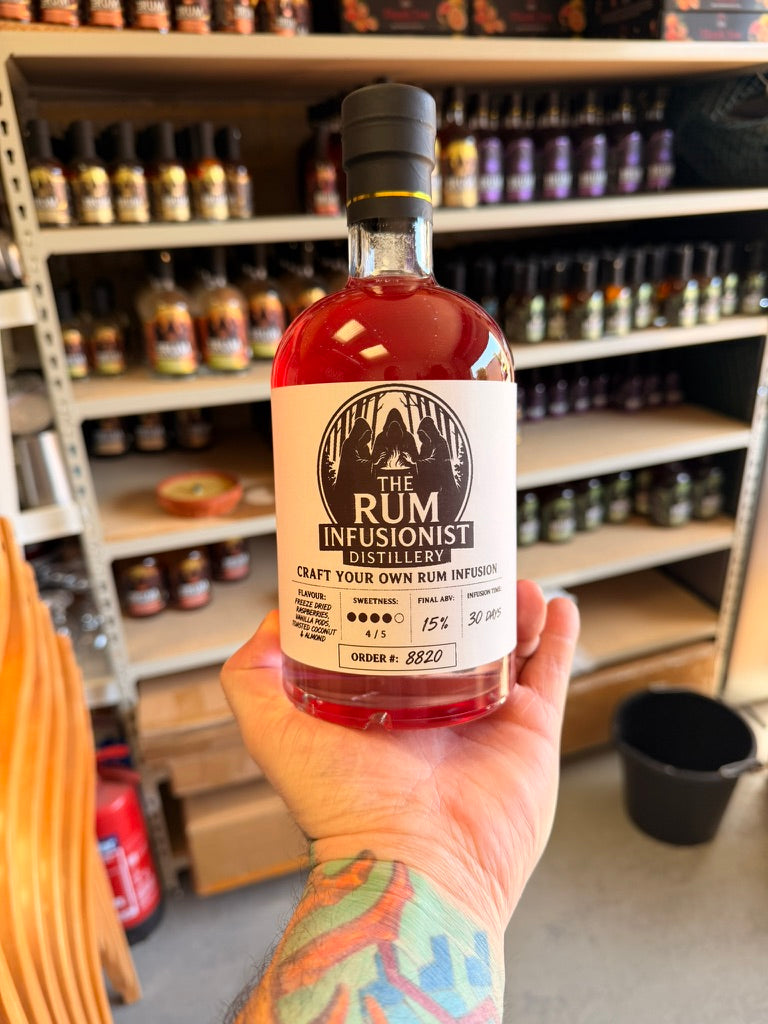 Craft Your Own Rum Infusion – Personalised 70cl Bottle
