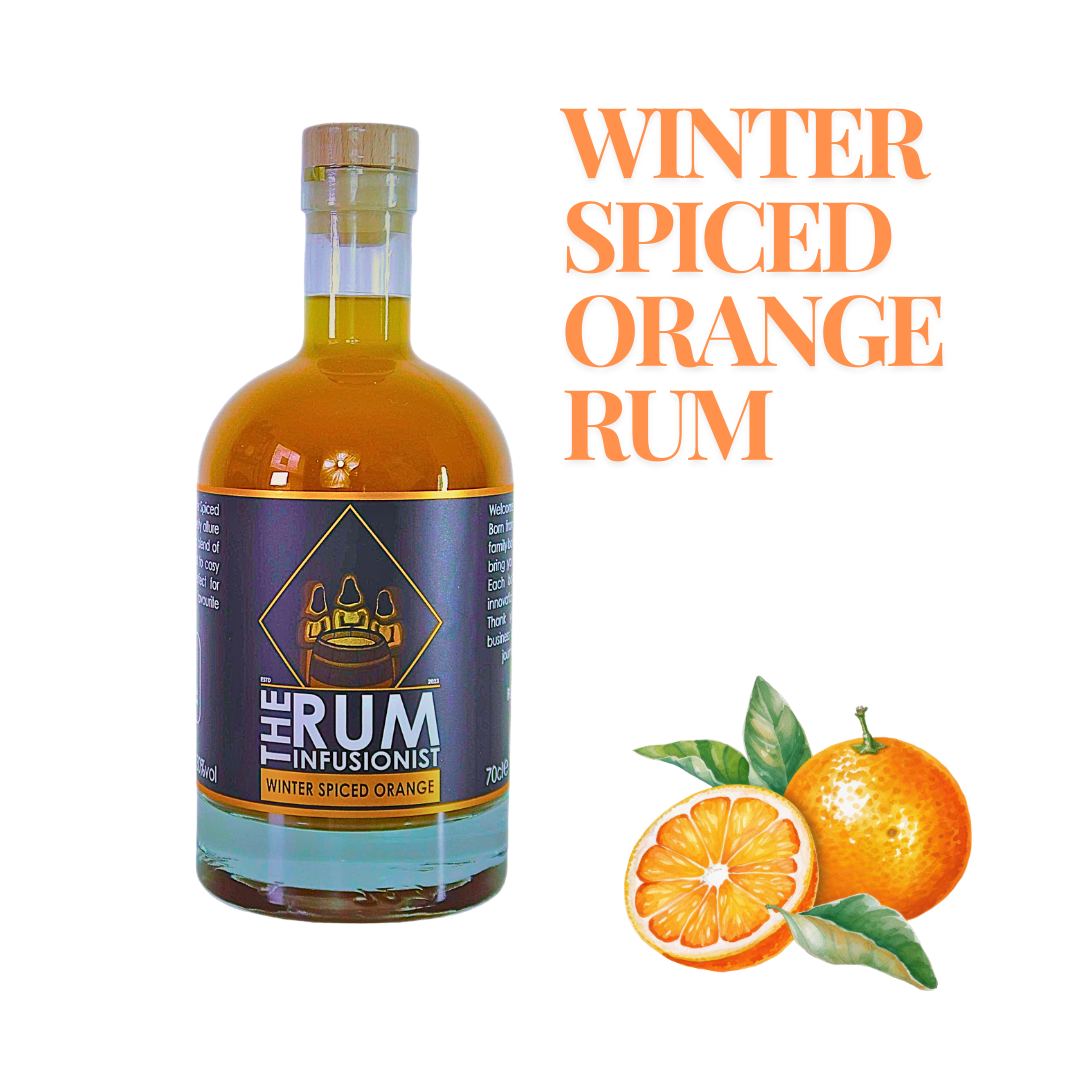 🍊 Winter Spiced Orange Flavoured Rum - 70cl - 30% ABV