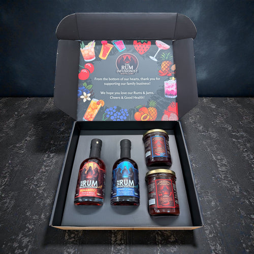 Build Your Own Gift Set - (2× 200ml Rums + 2× 200ml Jams)