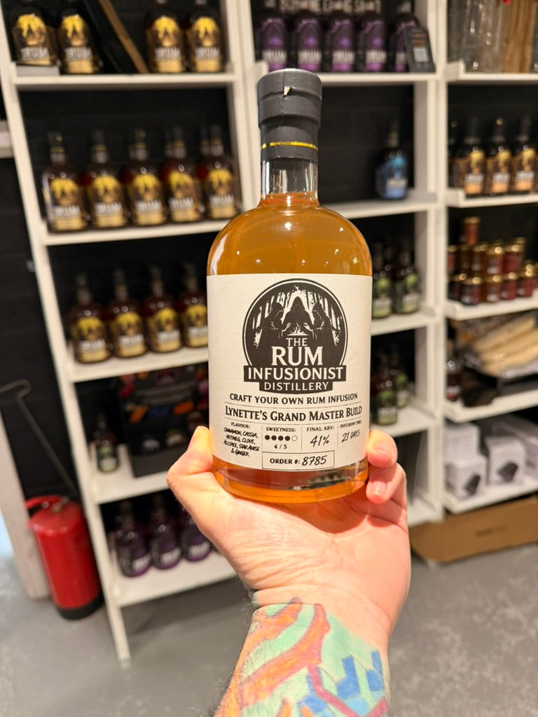 Craft Your Own Rum Infusion – Personalised 70cl Bottle
