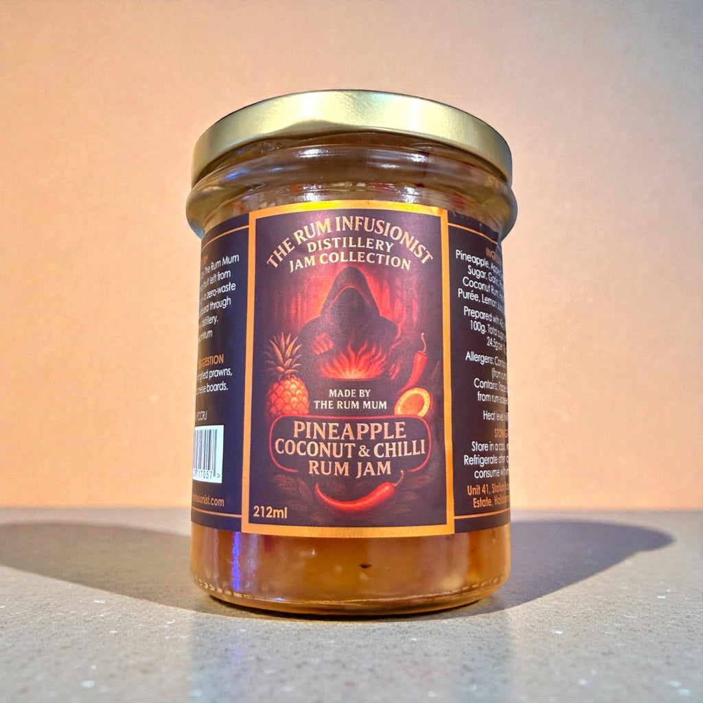 Pineapple & Coconut Chilli Rum Jam – Limited Batch - 200ml