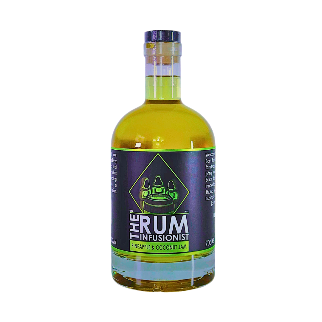 🍍 Pineapple & Coconut Jam Flavoured Rum - 30% ABV