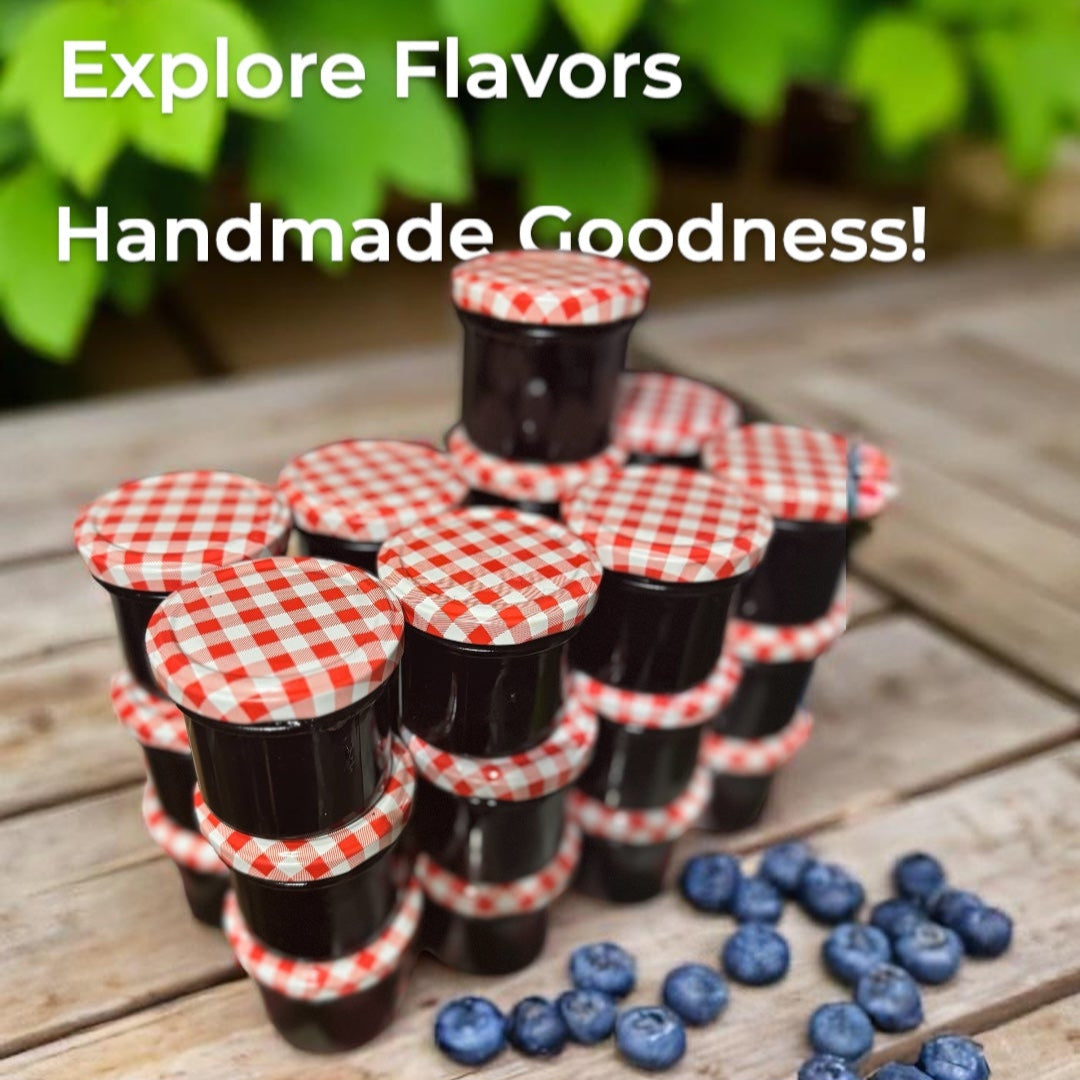 Blueberry & Vanilla Rum Infused Jam 🫐