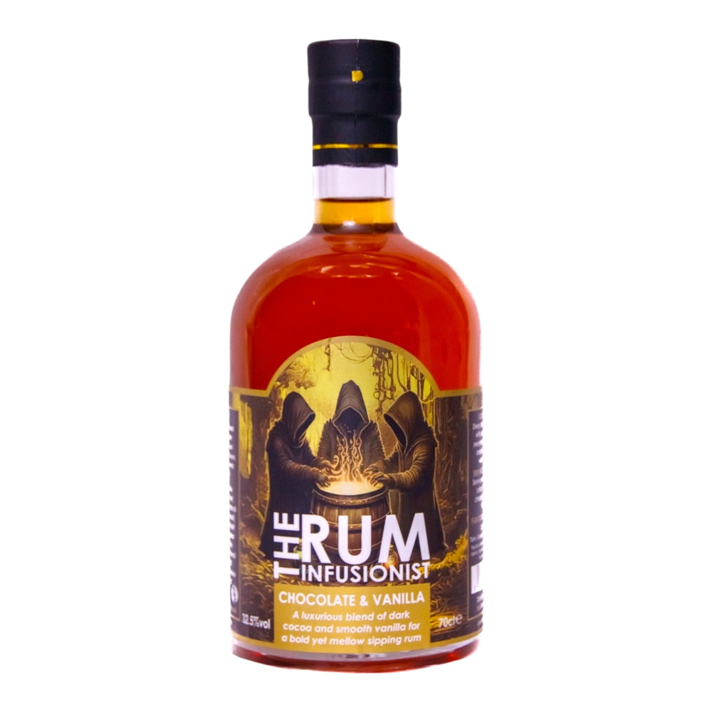 Chocolate & Vanilla Infused Rum – 32.5% ABV | The Rum Infusionist