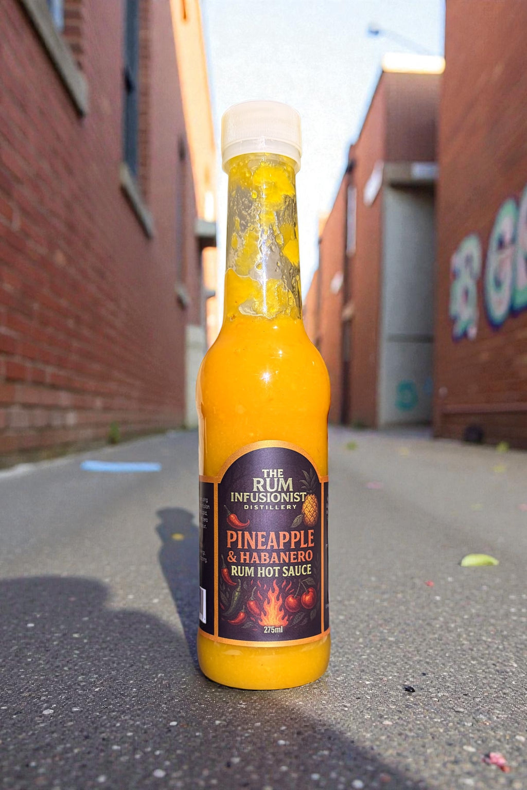 Pineapple & Habanero Rum Hot Sauce – 275ml