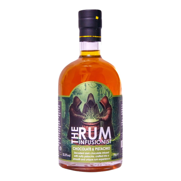 Chocolate & Pistachio Infused Rum – 32.3% ABV | The Rum Infusionist