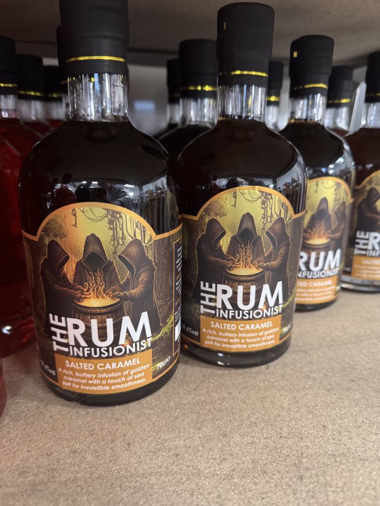 Salted Caramel Infused Rum – 31.5% ABV | The Rum Infusionist