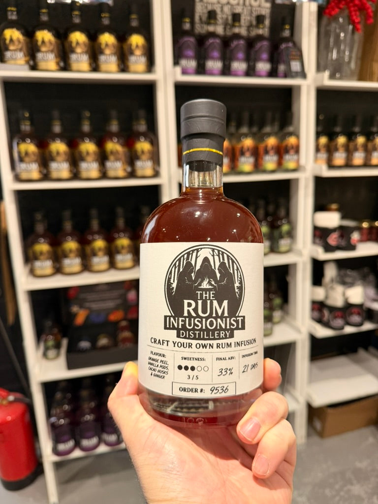 Craft Your Own Rum Infusion – Personalised 70cl Bottle
