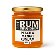 Mango & Peach Rum Jam - 200ml