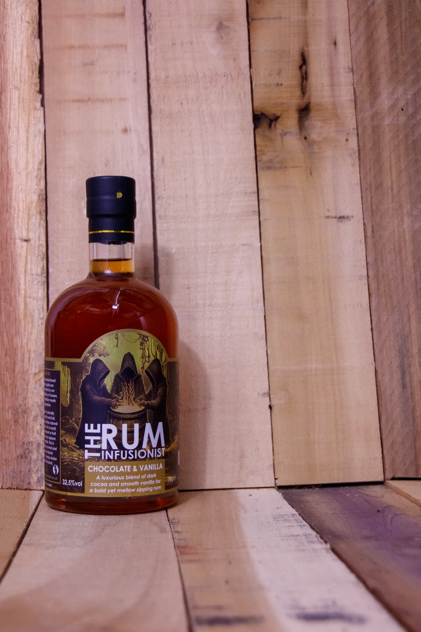 Chocolate & Vanilla Infused Rum – 32.5% ABV | The Rum Infusionist