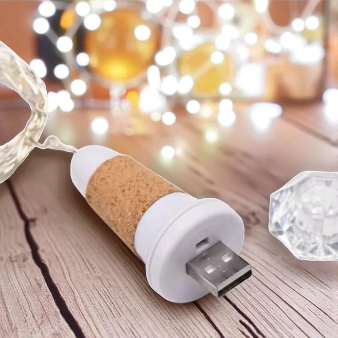 ✨ Bottle Light Stopper – Turn Your Empty Rum Bottle into a Glowing Display (2 Pack)