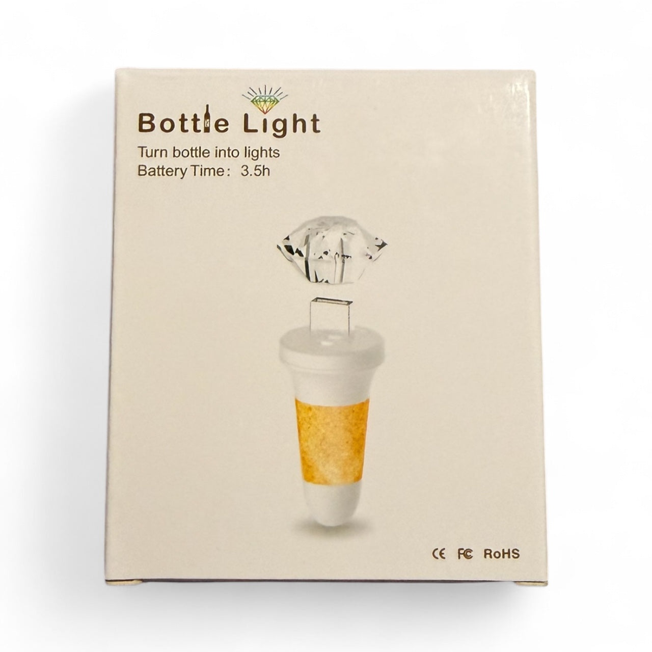 ✨ Bottle Light Stopper – Turn Your Empty Rum Bottle into a Glowing Display (2 Pack)