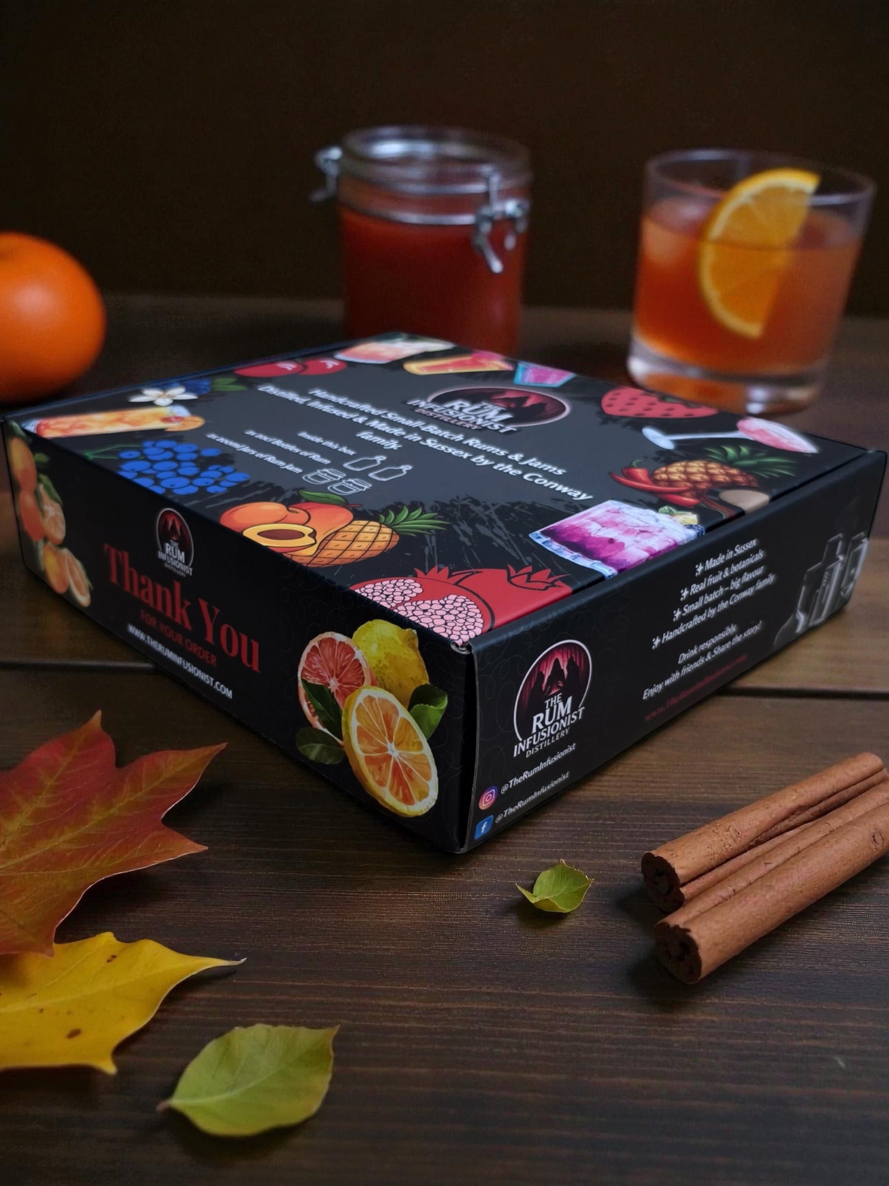 Build Your Own Gift Set - (2× 200ml Rums + 2× 200ml Jams)