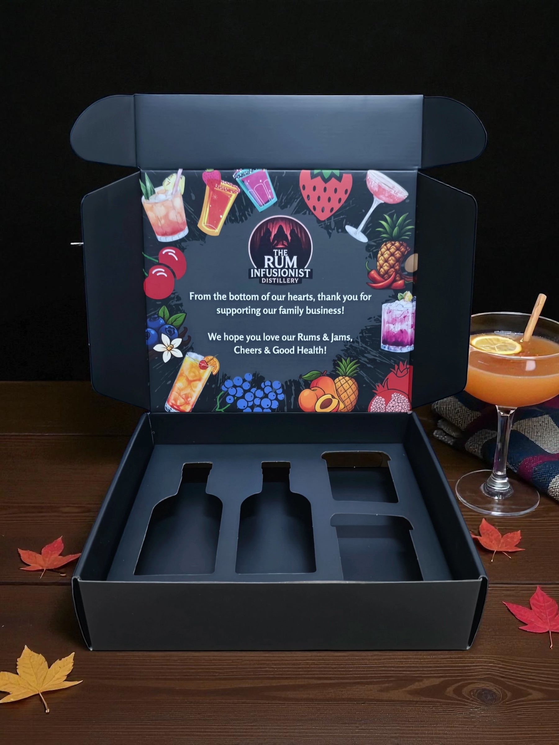 Build Your Own Gift Set - (2× 200ml Rums + 2× 200ml Jams)