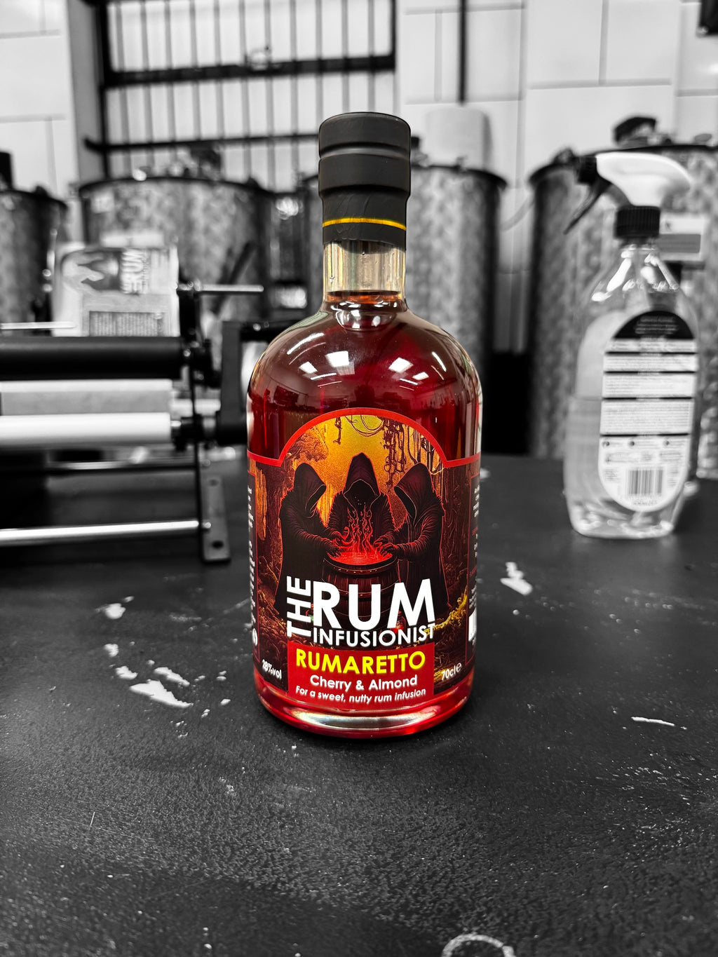 Rumaretto — Cherry & Almond Rum Infusion (28% ABV) 70cl