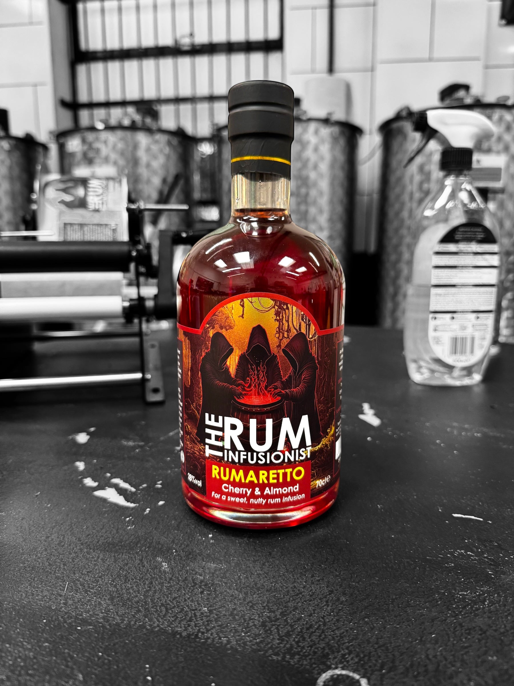 Rumaretto — Cherry & Almond Rum Infusion (28% ABV) 70cl