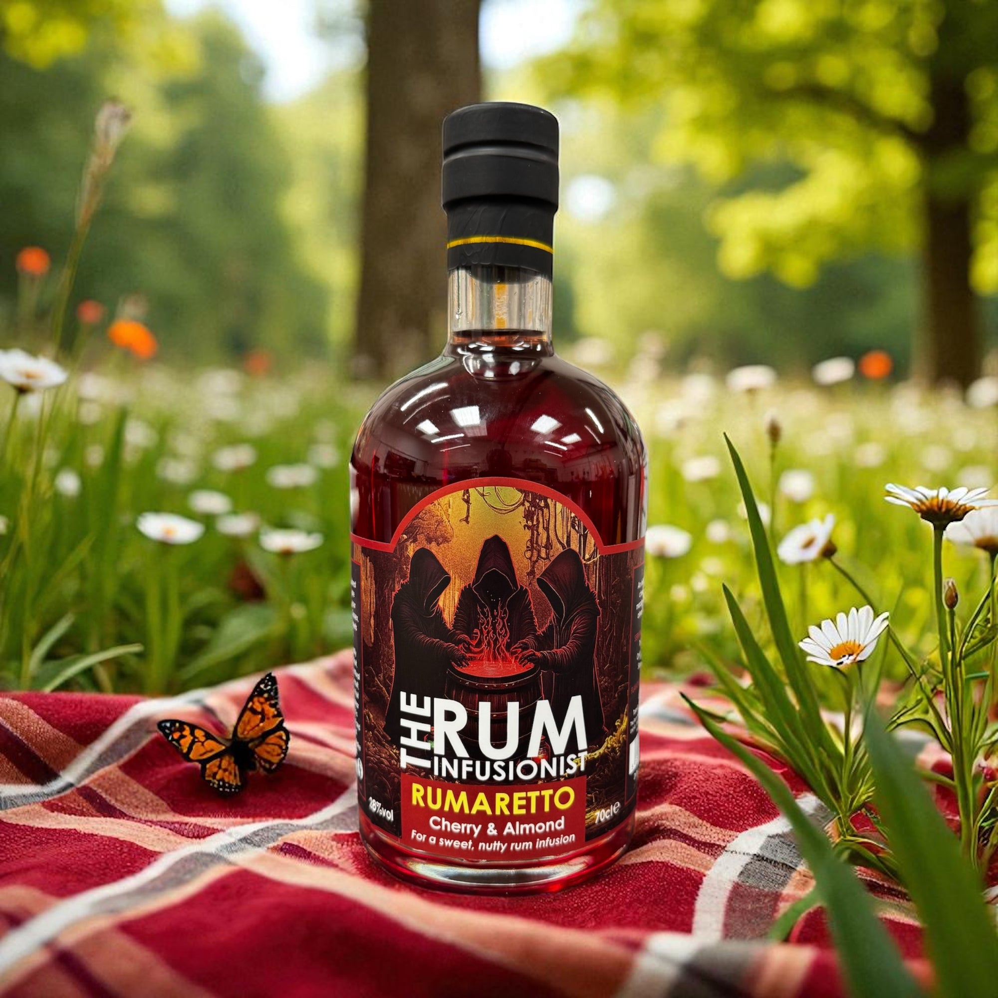 Rumaretto — Cherry & Almond Rum Infusion (28% ABV) 70cl