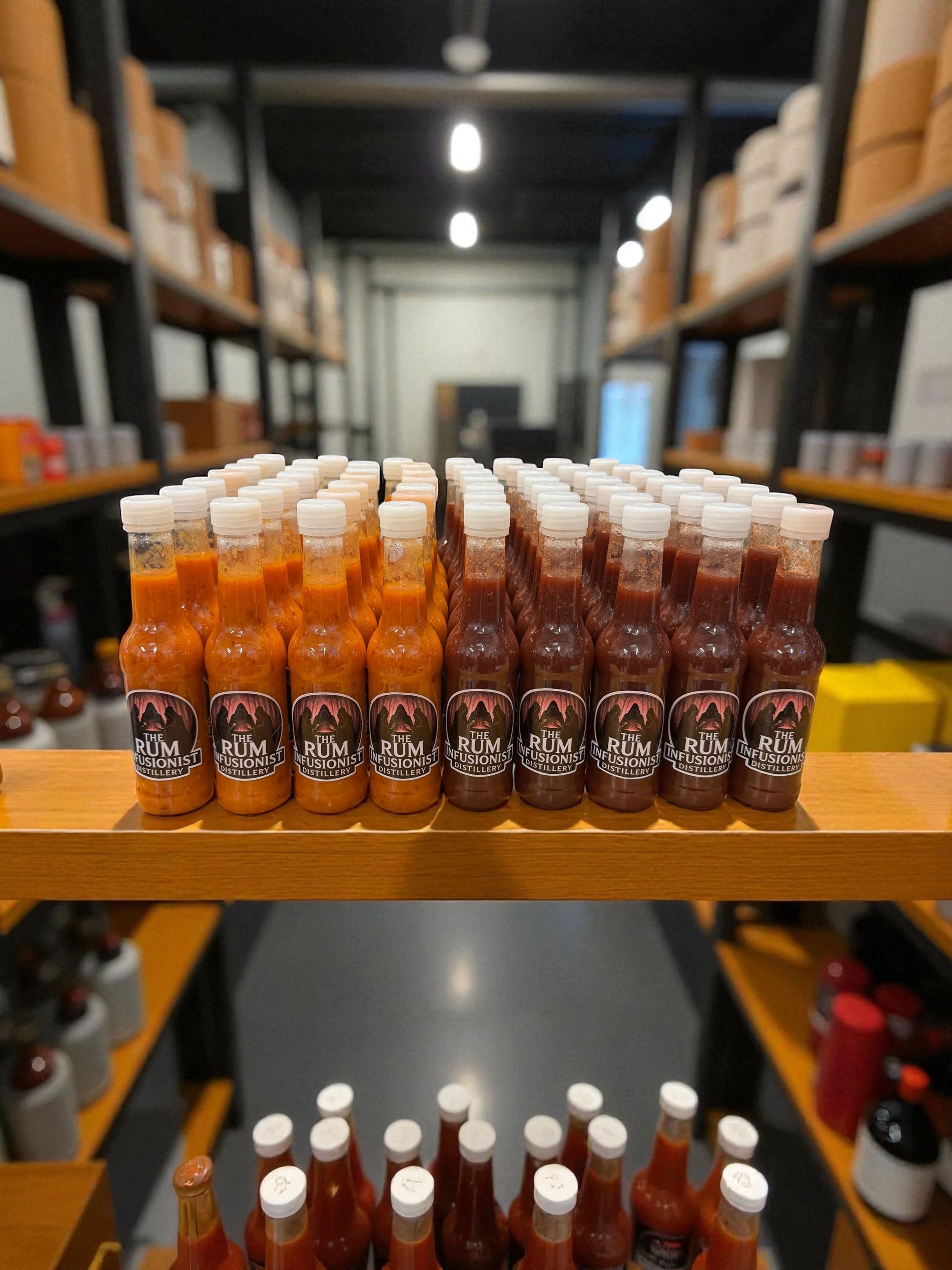 Peach, Mango & Garlic Rum Hot Sauce 🍑🥭🌶️