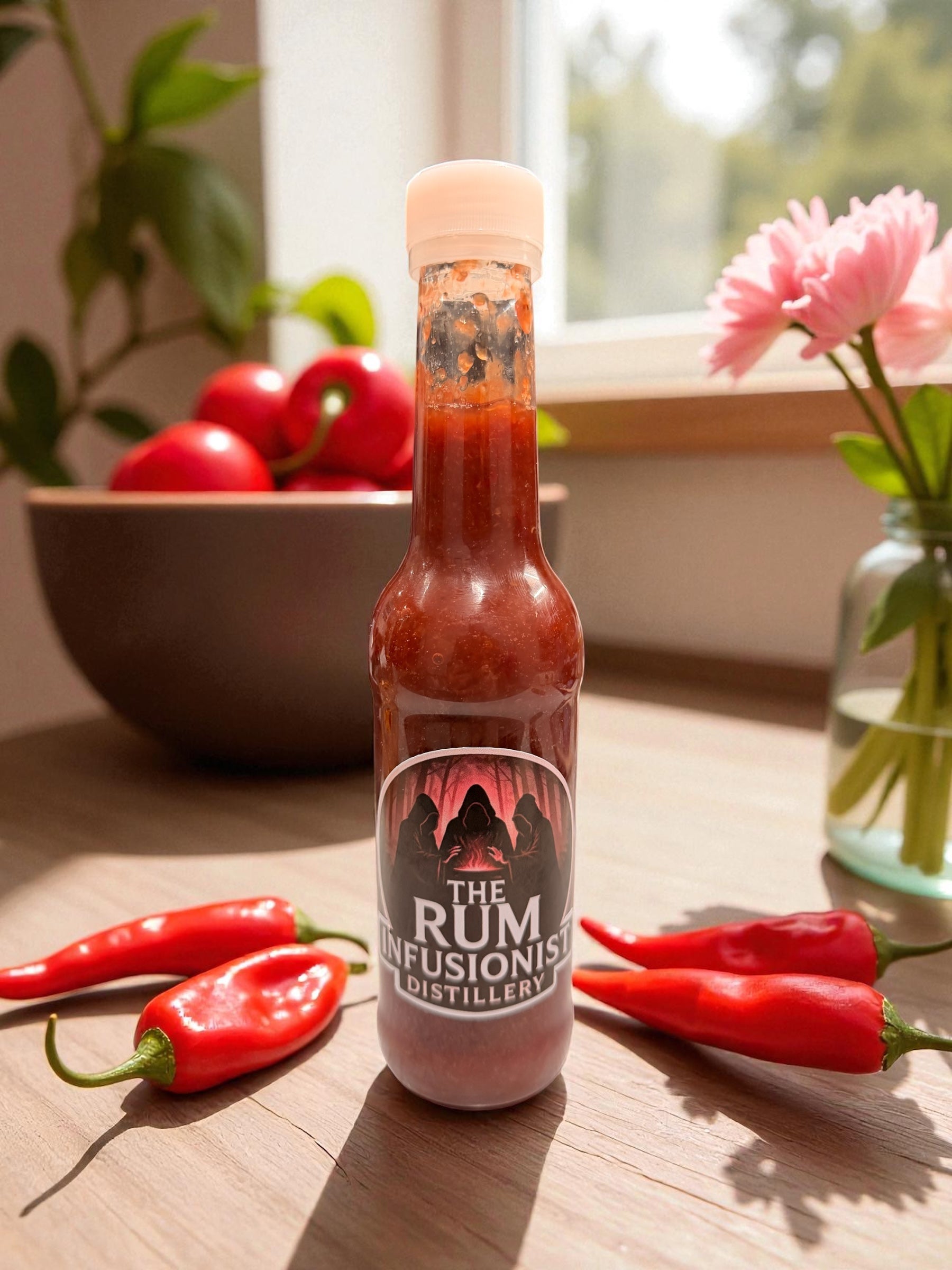 Rumaretto Cherry & Jalapeño Rum Hot Sauce 🍒🌶️