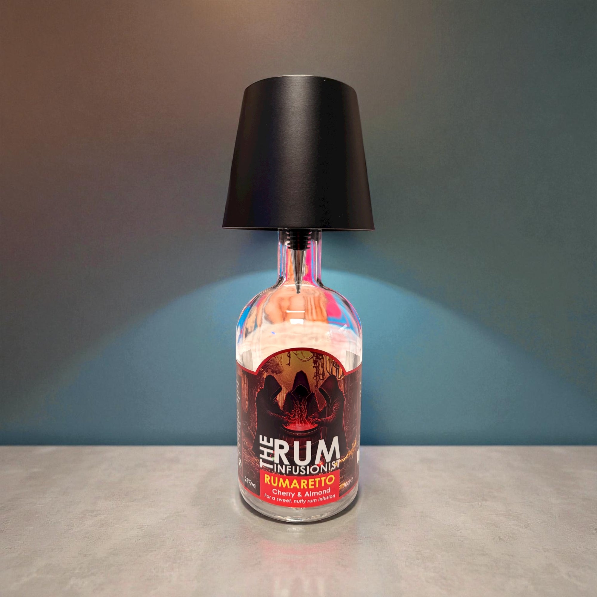 Rechargeable Bottle Lamp – Touch Dimming LED Topper
