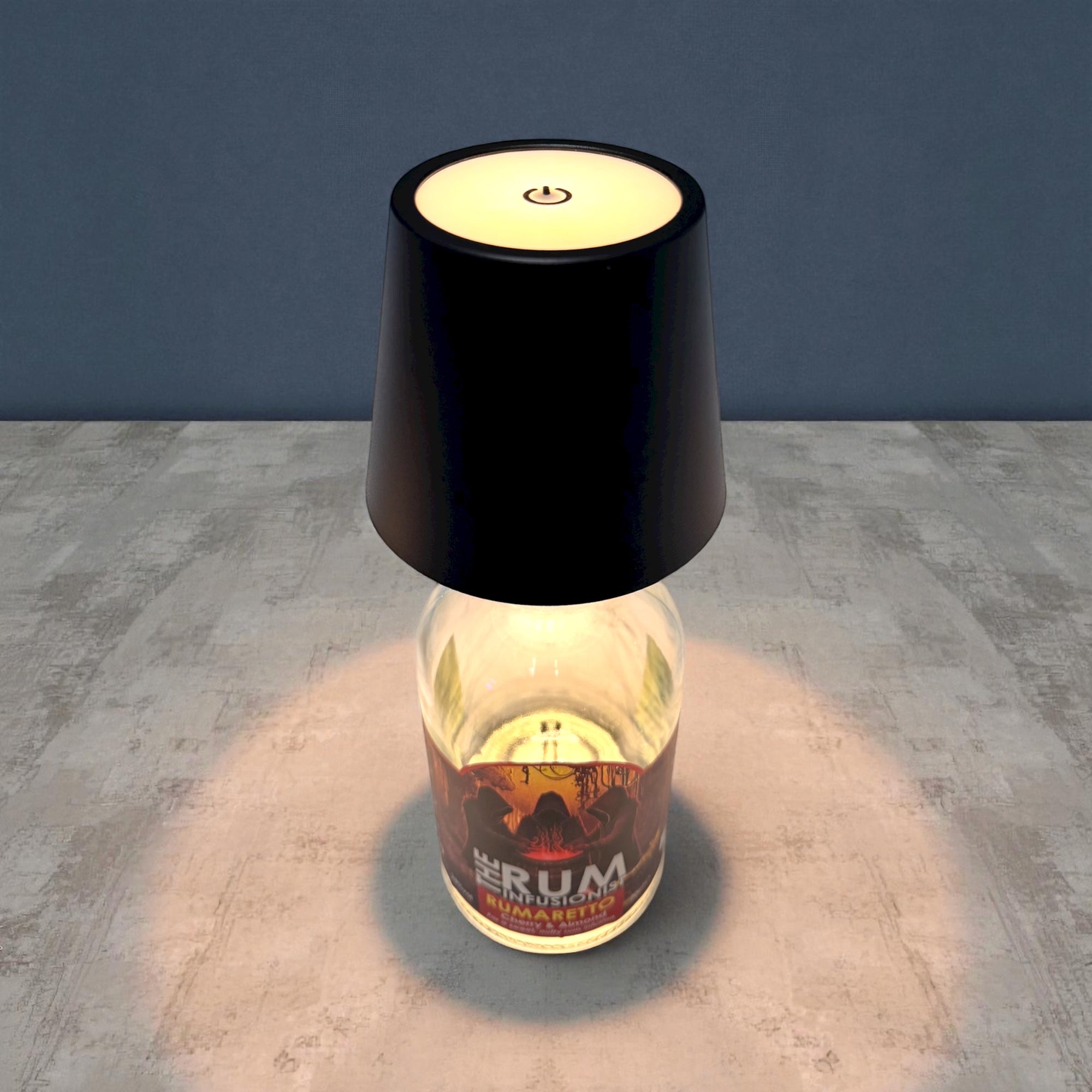Rechargeable Bottle Lamp – Touch Dimming LED Topper