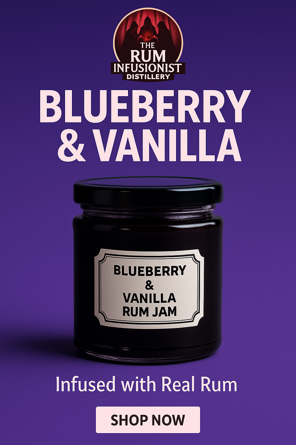 Blueberry Rum Jam - 200ml