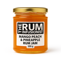 Peach, Mango & Pineapple Rum Jam - 200ml