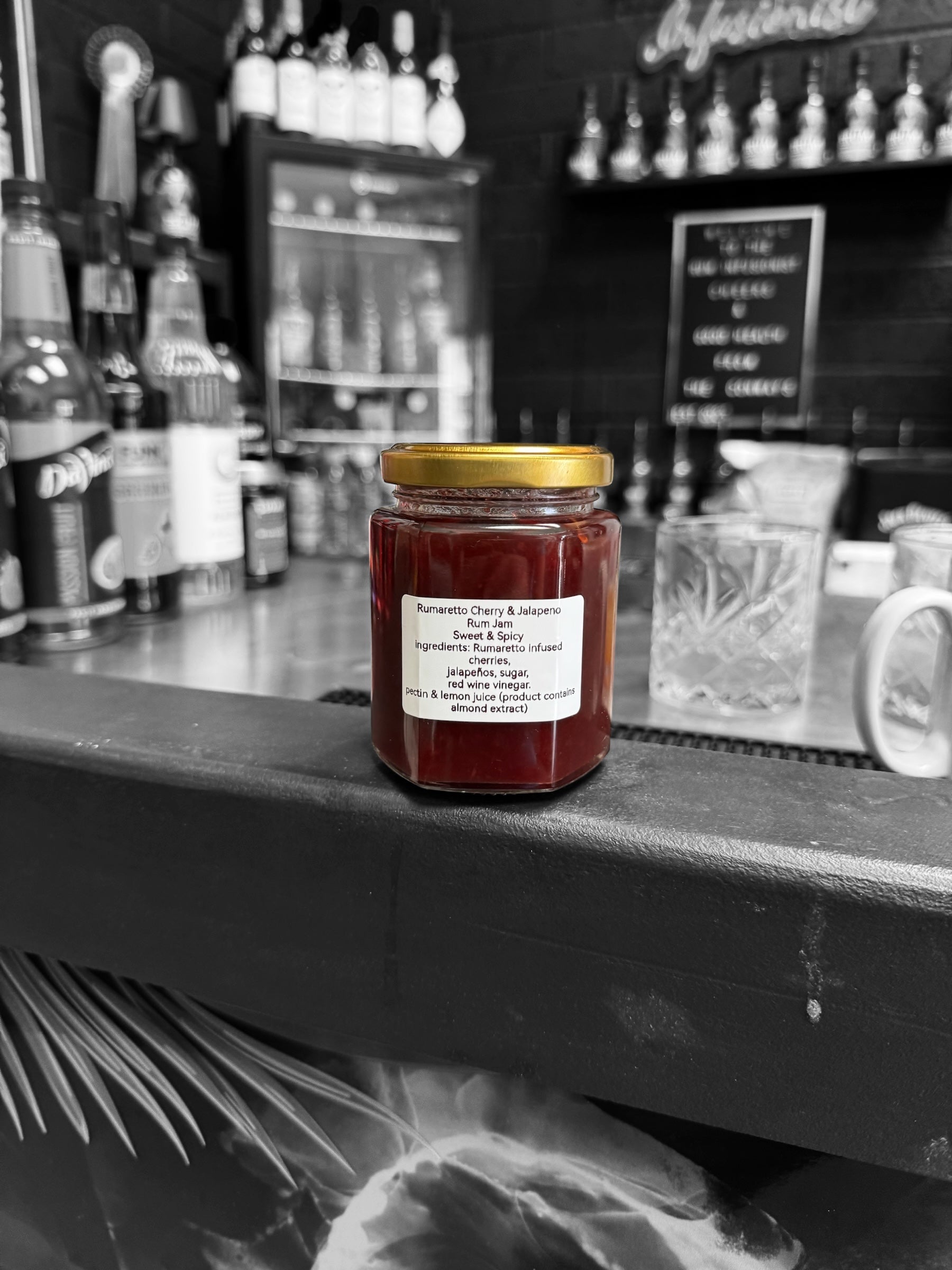 Rumaretto Cherry & Jalapeño Rum Jam Sauce – Sweet & Spicy 🍒🔥