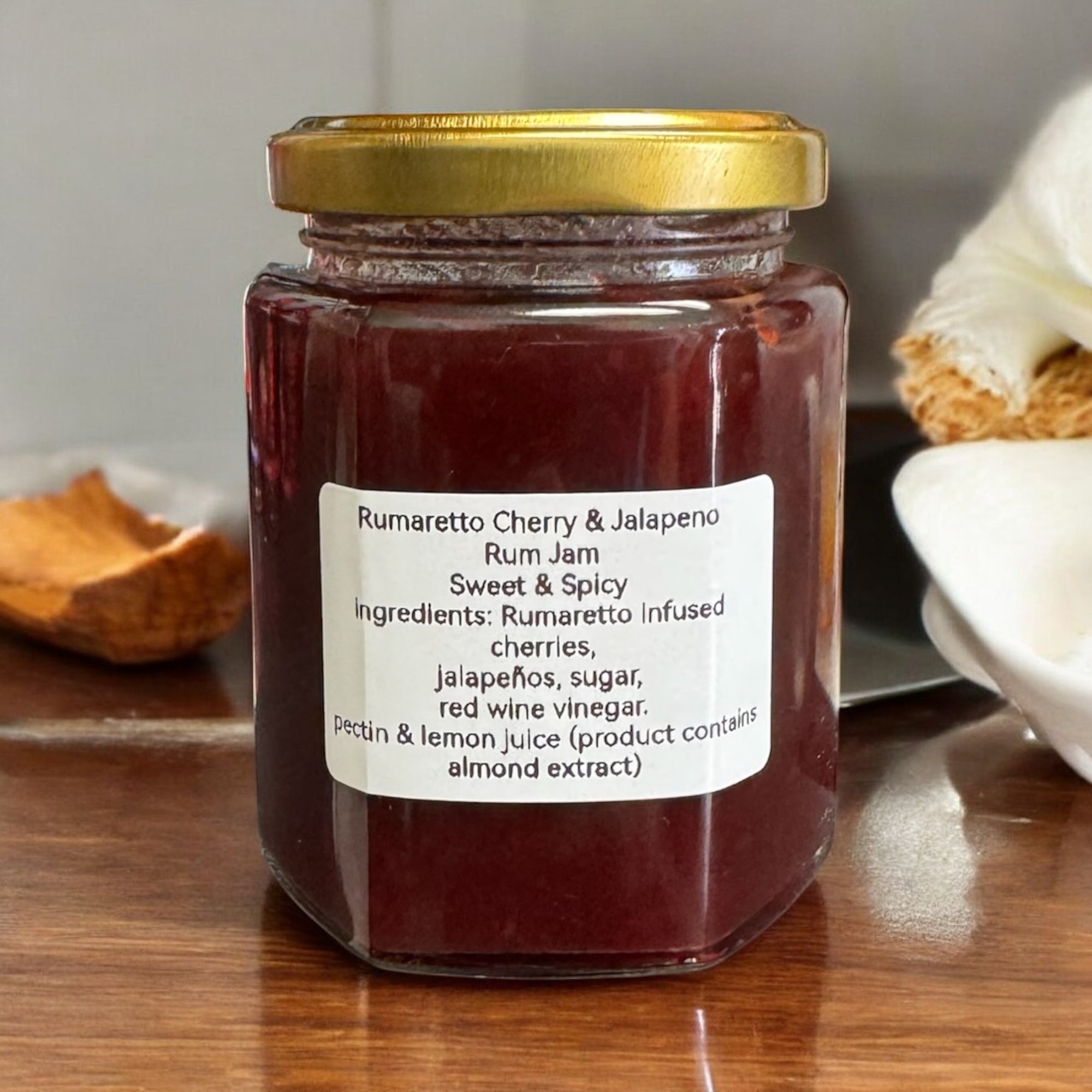 Rumaretto Cherry & Jalapeño Rum Jam Sauce – Sweet & Spicy 🍒🔥