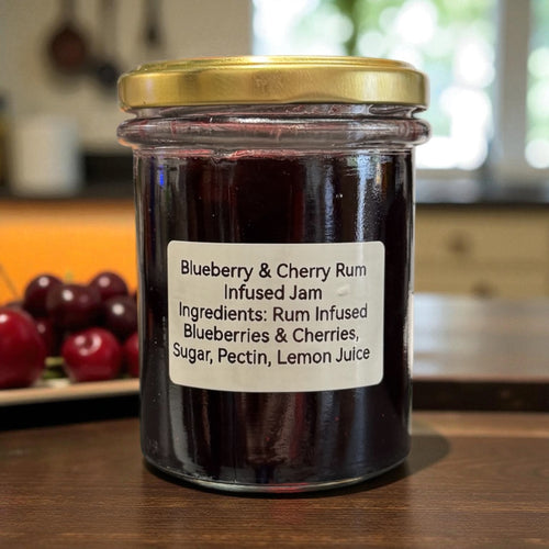 Cherry & Blueberry Rum Infused Jam