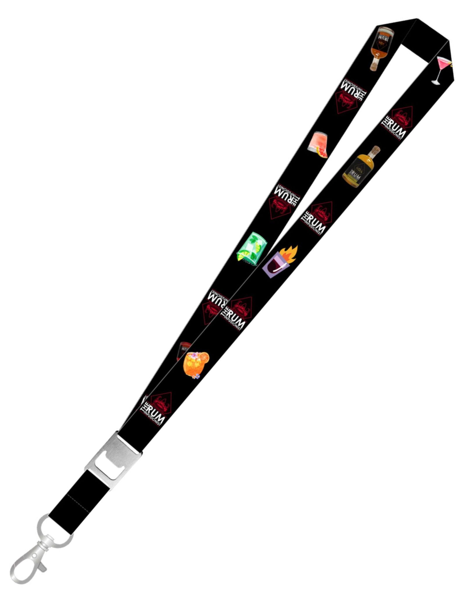 The Rum Infusionist Custom Lanyard with Bottle Opener