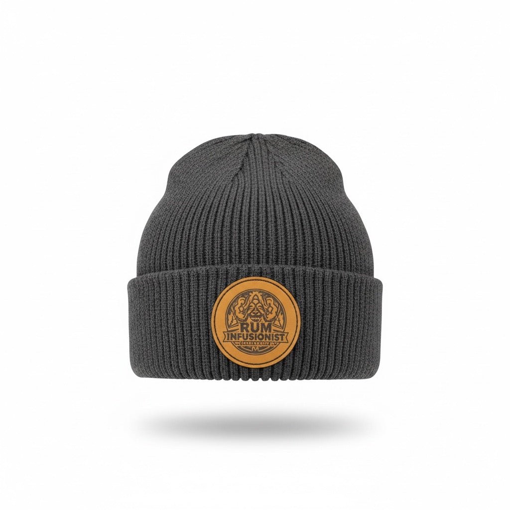 Beanie Hat – Premium Ribbed Knit (3 Colours) - The Rum Infusionist