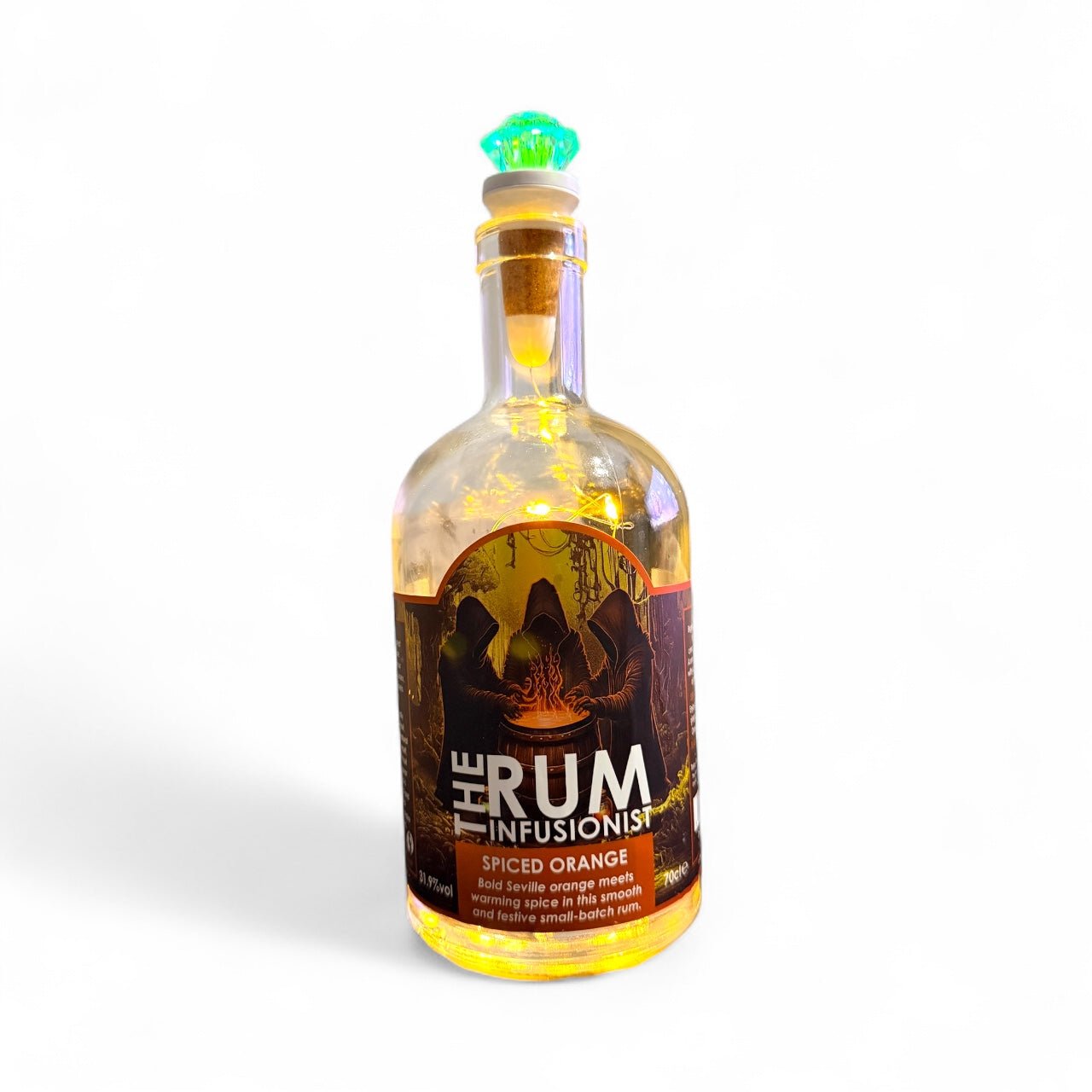 ✨ Bottle Light Stopper – Turn Your Empty Rum Bottle into a Glowing Display (2 Pack) - The Rum Infusionist