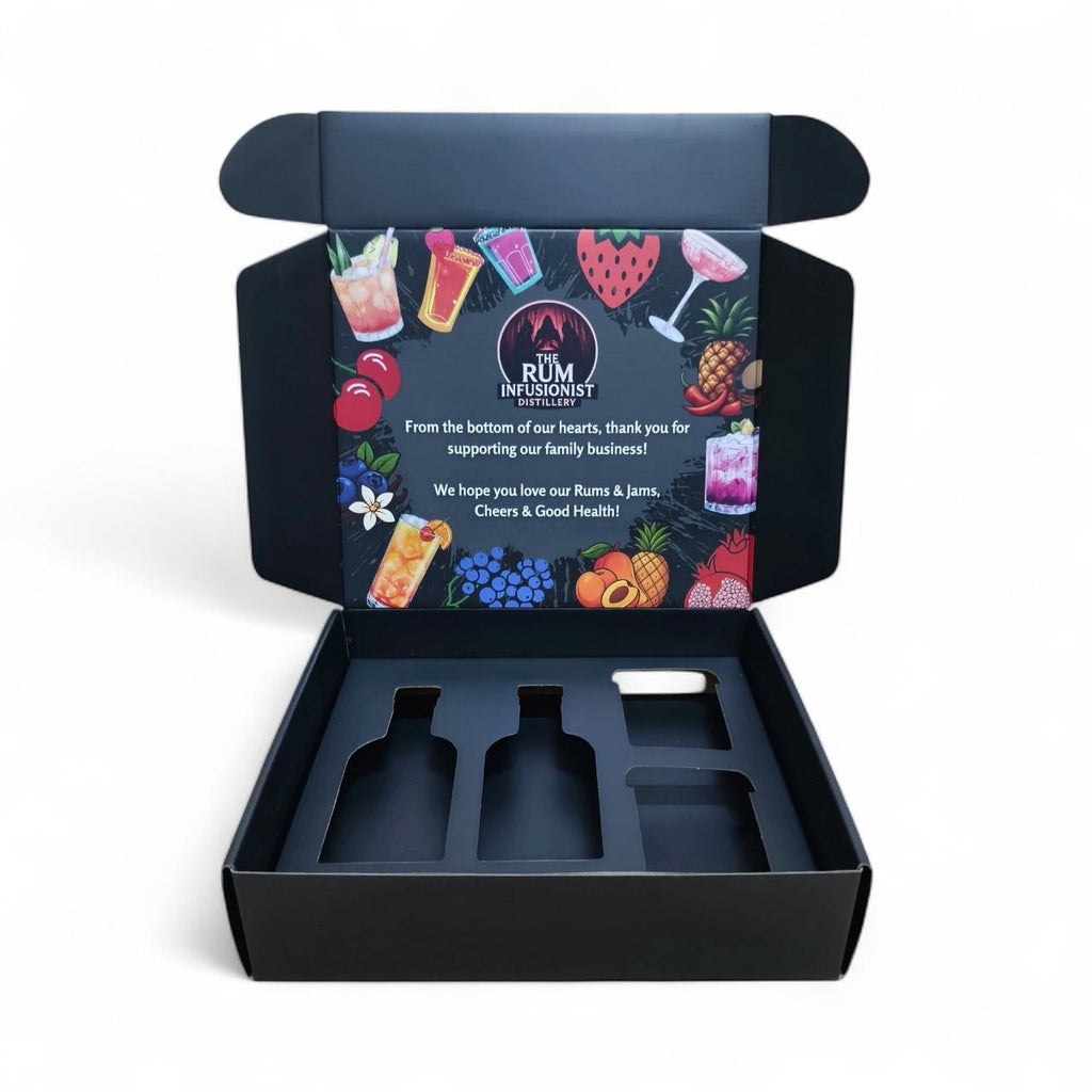 Build Your Own Gift Set - (2× 200ml Rums + 2× 200ml Jams) - The Rum Infusionist