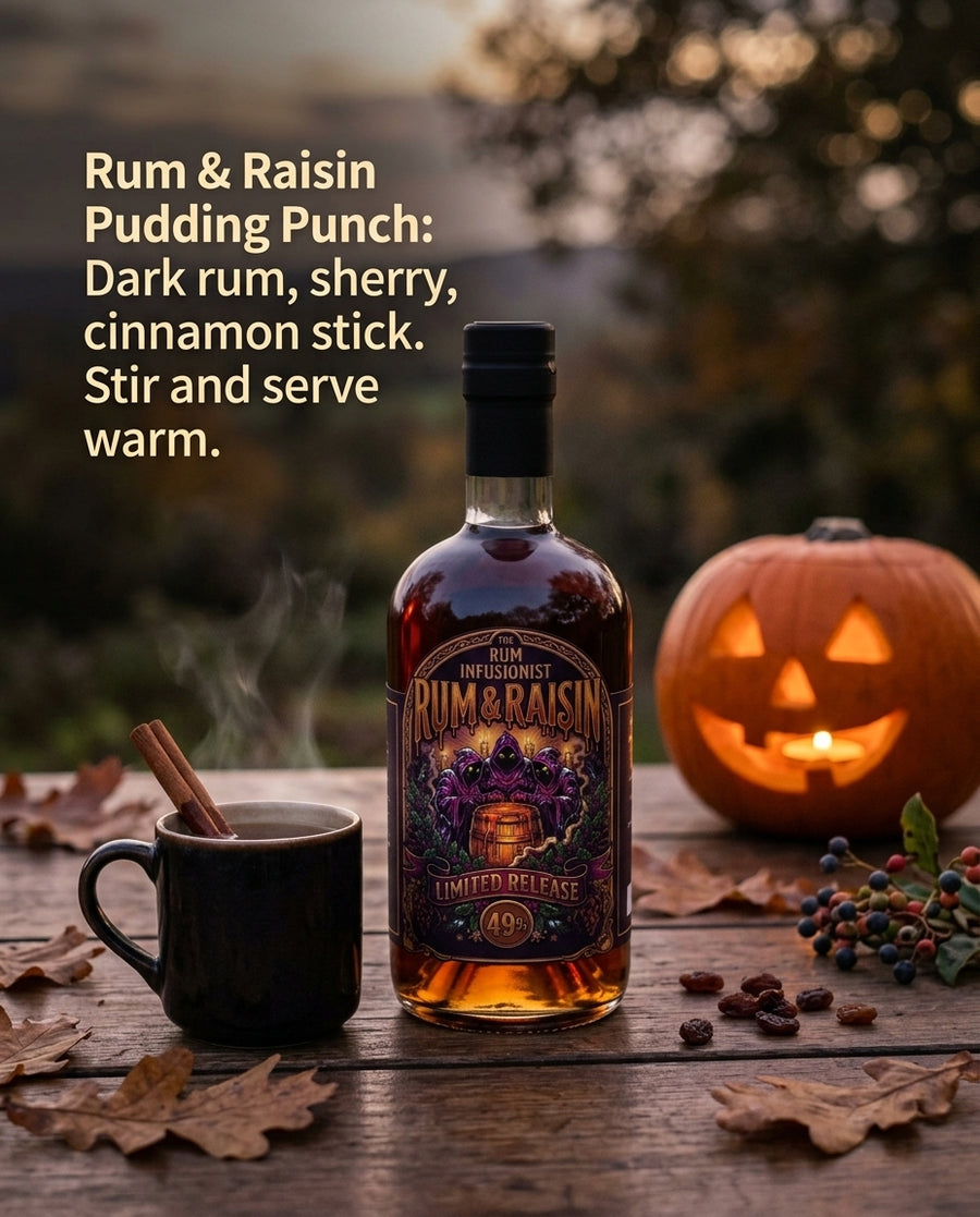 Rum & Raisin Infused Rum – 49% ABV | Limited Release