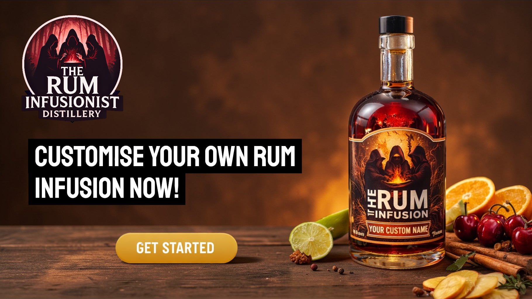 Craft Your Own Rum Infusion – Personalised 70cl Bottle - The Rum Infusionist
