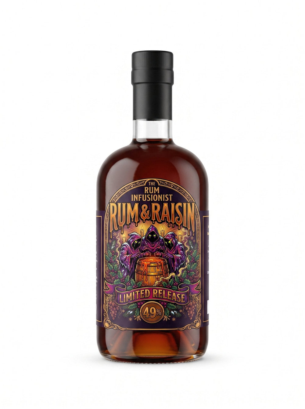 Rum & Raisin Infused Rum – 49% ABV | Limited Release