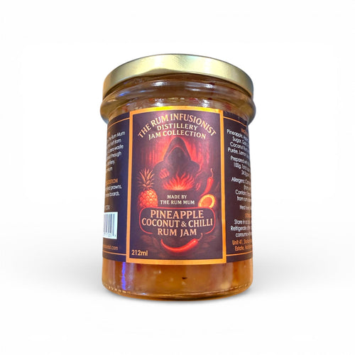 Pineapple & Coconut Chilli Rum Jam – Limited Batch - 200ml - The Rum Infusionist