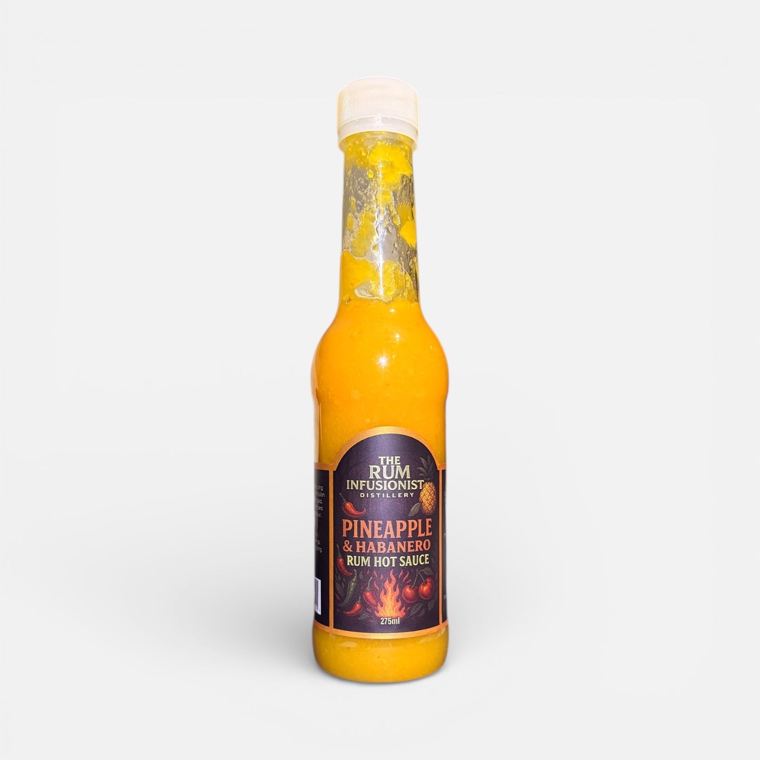 Pineapple & Habanero Rum Hot Sauce – 275ml - The Rum Infusionist