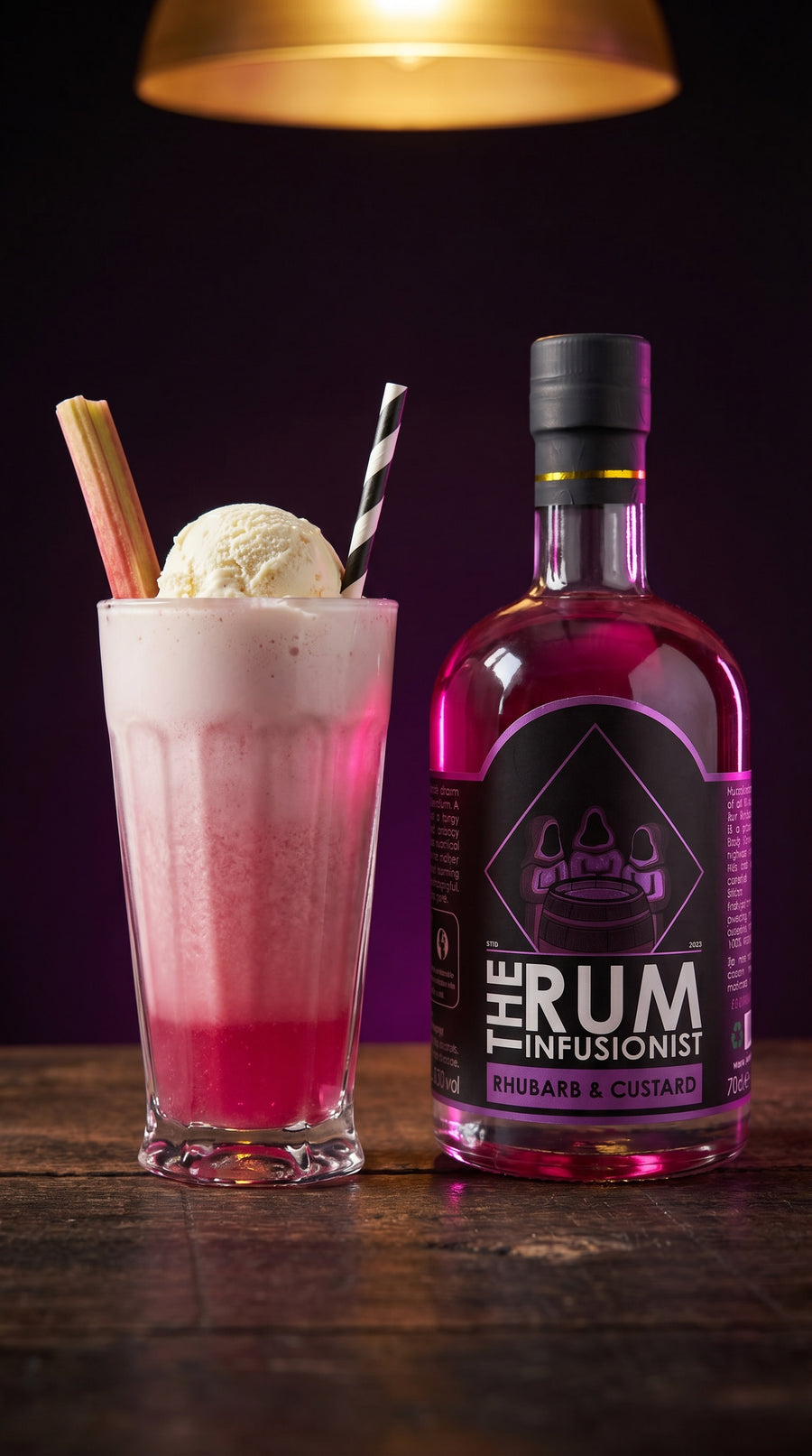 The Rhubarb & Custard Float