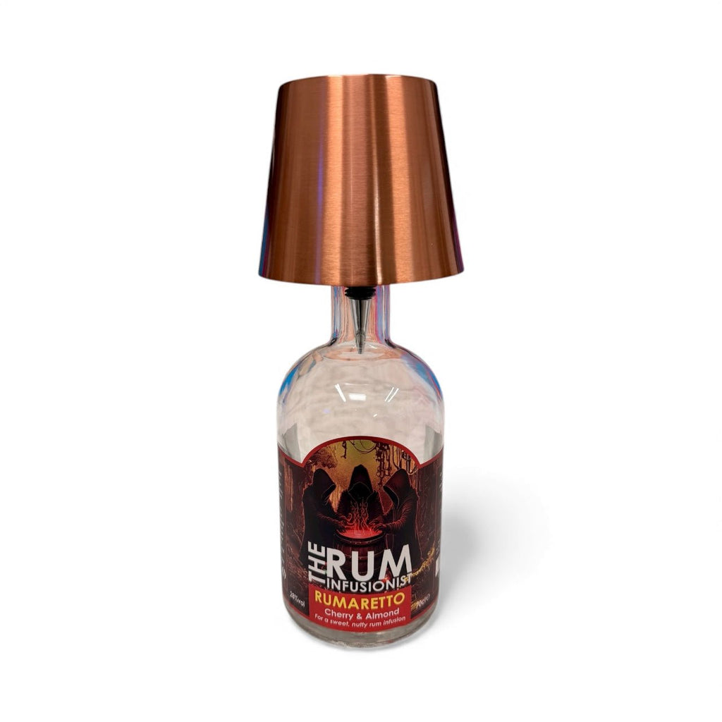 Rechargeable Bottle Lamp – Touch Dimming LED Topper - The Rum Infusionist