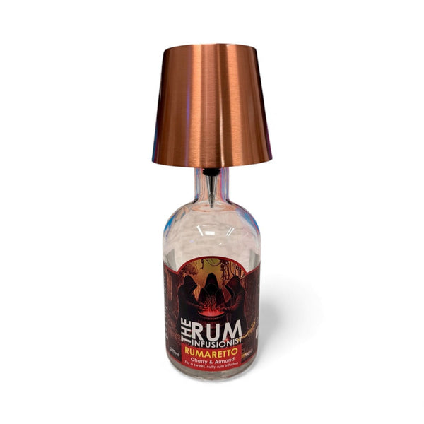 Rechargeable Bottle Lamp – Touch Dimming LED Topper - The Rum Infusionist