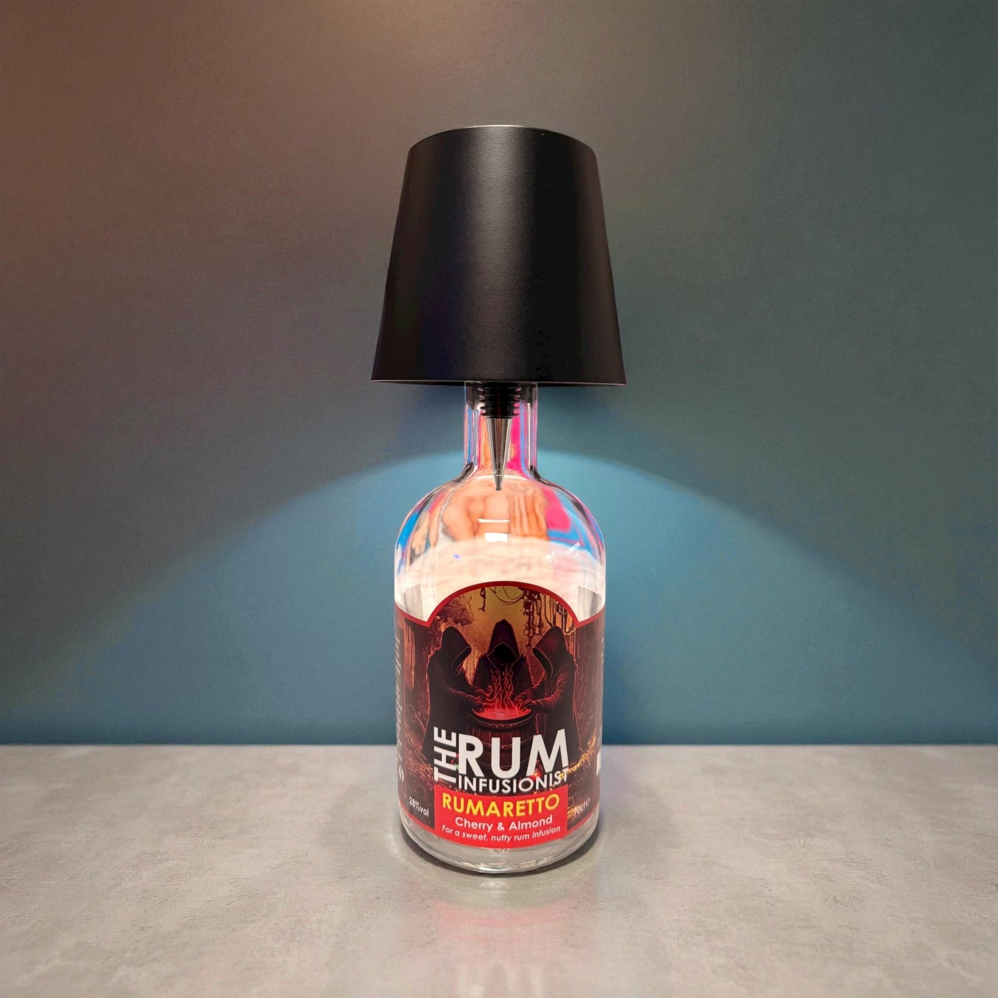 Rechargeable Bottle Lamp – Touch Dimming LED Topper - The Rum Infusionist