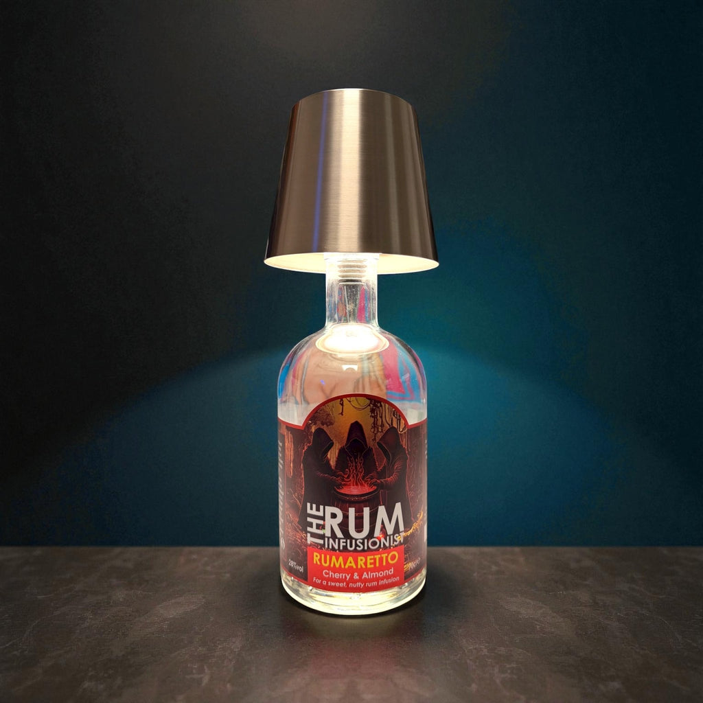 Rechargeable Bottle Lamp – Touch Dimming LED Topper - The Rum Infusionist