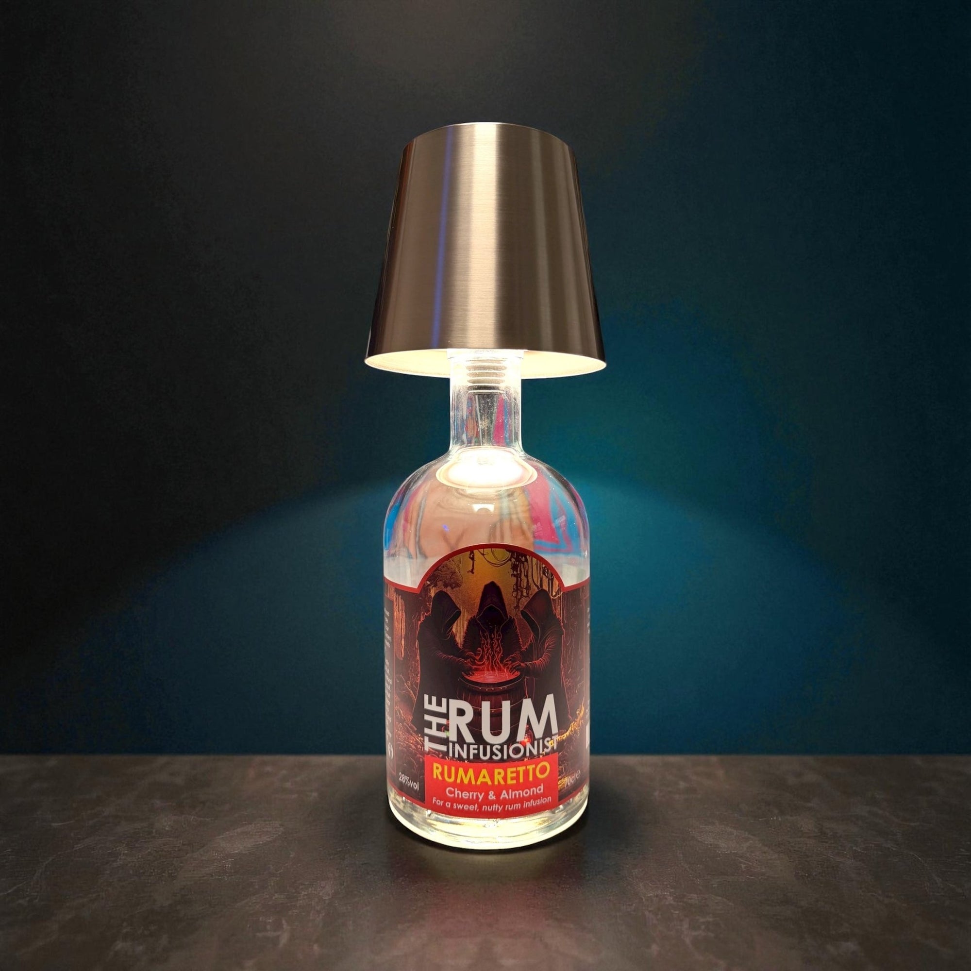 Rechargeable Bottle Lamp – Touch Dimming LED Topper - The Rum Infusionist
